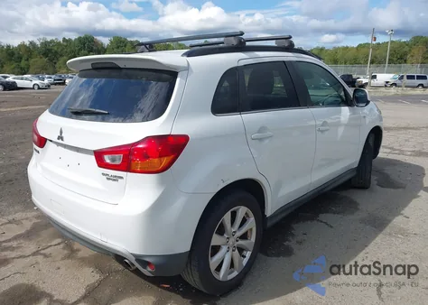 2013 Mitsubishi Outlander Sport Se из США, поврежденный, VIN 4A4AP4AU9DE007118